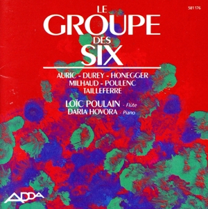 フランス6人組のフルート&ピアノ作品集
