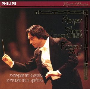 モーツァルト:交響曲第41番「ジュピター」・第31番「パリ」