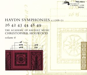 ハイドン:交響曲全集 第6巻「疾風怒濤期初期」