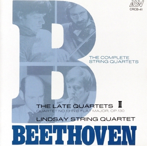 ベートーヴェン:弦楽四重奏曲全集～後期弦楽四重奏曲集2