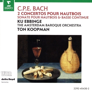 C.P.E.バッハ:オーボエ協奏曲集