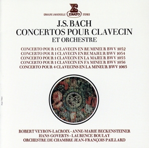 バッハ:チェンバロ協奏曲集