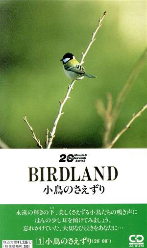 【8cm】BIRDLAND 小鳥のさえずり