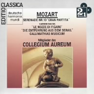 モーツァルト:グラン・パルティータ&木管八重奏曲「フィガロの結婚」&「後宮からの逃走」