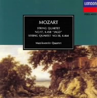 モーツァルト:弦楽四重奏曲第17番「狩り」/同第18番