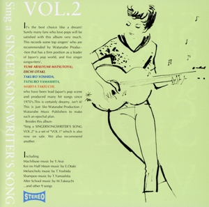 Sing a SINGER SONGWRITER'S SONG VOL.2