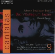 J.S.バッハ:カンタータ全集 Vol.9 ライブッィヒ時代のカンタータ2