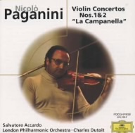 パガニーニ:ヴァイオリン協奏曲第1番・第2番