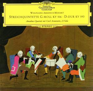 モーツァルト:弦楽五重奏曲 第4番 ト短調 K.516