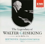 ベートーヴェン:ピアノ協奏曲集(1)〈SPレコードに聴くワルター・キーゼキングの遺産Vol.4〉
