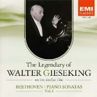 ベートーヴェン:ピアノ・ソナタ集(1)〈SPレコードに聴くワルター・キーゼキングの遺産Vol.7〉
