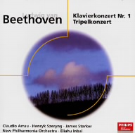 ベートーヴェン:ピアノ協奏曲第1番ハ長調 作品15/ピアノ、ヴァイオリンとチェロのための三重協奏曲