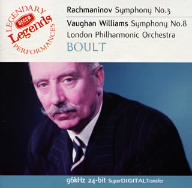 ラフマニノフ:交響曲第3番/ヴォーン・ウィリアムズ:交響曲第8番