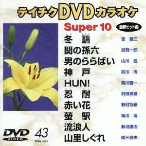 DVDカラオケ スーパー10(演歌編)冬鴎/関の孫六 他全10曲(43)