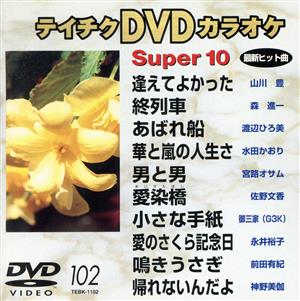 DVDカラオケ スーパー10(演歌編)逢えてよかった/終列車 他全10曲(102)