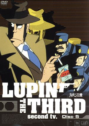 LUPIN THE THIRD second tv,DVD Disc5