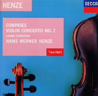 ヘンツェ:コンパス(内なる問いのリズム)、ヴァイオリン協奏曲第2番