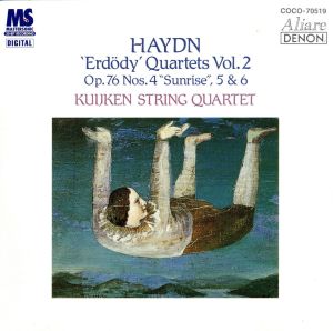 ハイドン:弦楽四重奏曲 第78番《日の出》/第79番/第80番