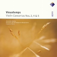 ヴュータン:ヴァイオリン協奏曲第2番、4番、5番