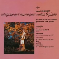 エラート・アニヴァーサリー50 20::シューベルト:ヴァイオリンとピアノのための作品集
