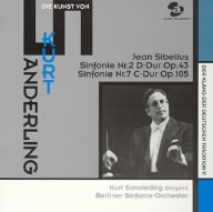 ドイツ伝統の響きシリーズⅤ::クルト・ザンデルリンクの芸術 シベリウス:交響曲第2番・第7番