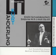ドイツ伝統の響き シリーズⅩⅣ::クルト・ザンデルリンクの芸術 ショスタコーヴィチ:交響曲第8番(CCCD) <CCCD>