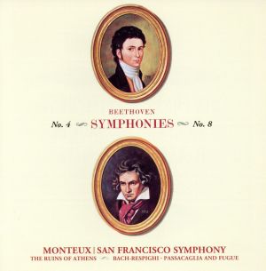 ベートーヴェン:交響曲第4&8