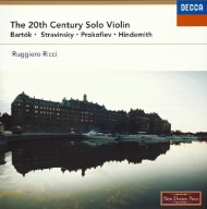 20世紀無伴奏ヴァイオリン作品集