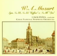 W.A.モーツァルト:交響曲 第32番、第35番「ハフナー」、第36番「リンツ」