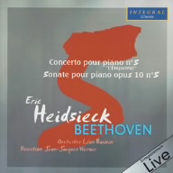 ベートーヴェン:ピアノ協奏曲第5番変ホ長調「皇帝」作品73/ピアノ・ソナタ第5番ハ短調 作品10の1