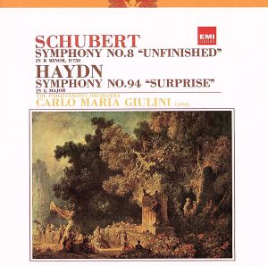 シューベルト:交響曲第8番「未完成」/ハイドン:交響曲第94番「驚愕」