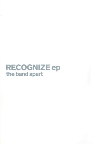 【8cm】RECOGINIZE ep