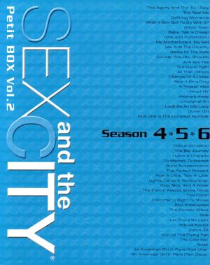 セックス&ザ・シティ プティBOX Vol.2(シーズン4・5・6)