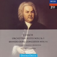 J.S.バッハ:ブランデンブルク協奏曲(全曲)、管弦楽組曲第2番・第3番