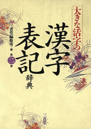 大きな活字の漢字表記辞典 第二版