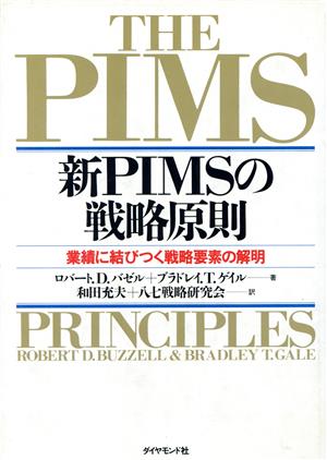 新PIMSの戦略原則業績に結びつく戦略要素の解明