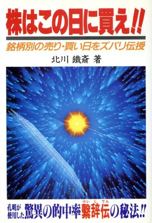 株はこの日に買え!!銘柄別の売り・買い日をズバリ伝授