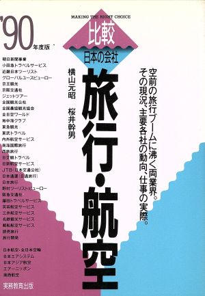 旅行・航空('90年度版) 比較 日本の会社