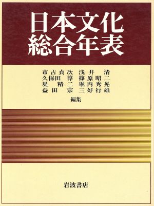 日本文化総合年表