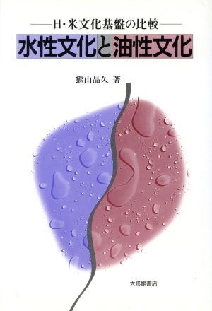 水性文化と油性文化 日・米文化基盤の比較