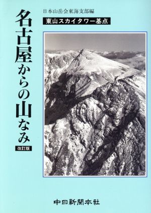 名古屋からの山なみ 東山スカイタワー基点