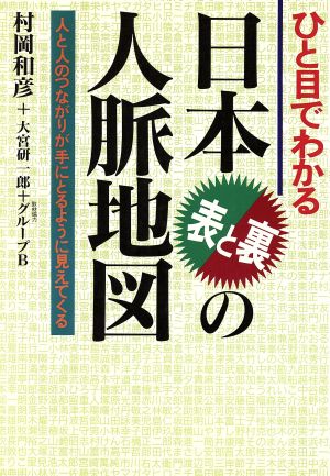 ひと目でわかる日本表と裏の人脈地図 人と人のつながりが手にとるように見えてくる