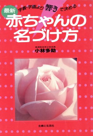 最新 赤ちゃんの名づけ方 字義・字画より響きで決める