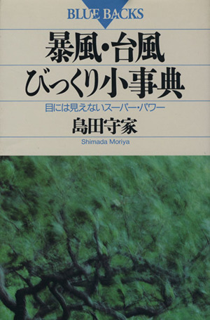 暴風・台風びっくり小事典 目には見えないスーパー・パワー ブルーバックスB-922