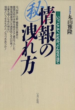 情報の洩れ方 いつ、どこで、だれが、どんな方法で