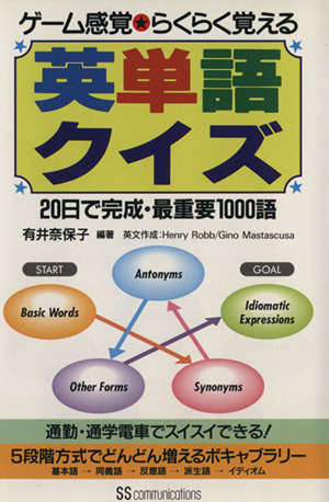 英単語クイズ ゲーム感覚らくらく覚える 20日で完成・最重要1000語