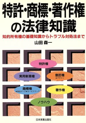 特許・商標・著作権の法律知識 知的所有権の基礎知識からトラブル対処法まで