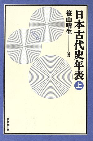 日本古代史年表(上)