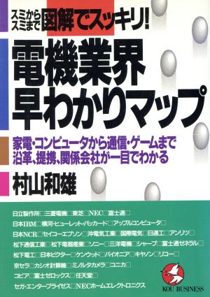 電機業界早わかりマップ スミからスミまで図解でスッキリ！ 家電・コンピュータから通信・ゲームまで沿革、提携、関連会社が一目でわかる KOU BUSINESS