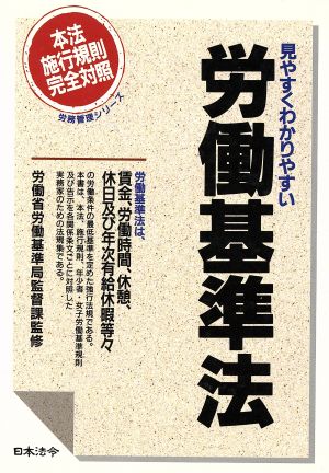 労働基準法 見やすく解りやすい 労務管理シリーズ